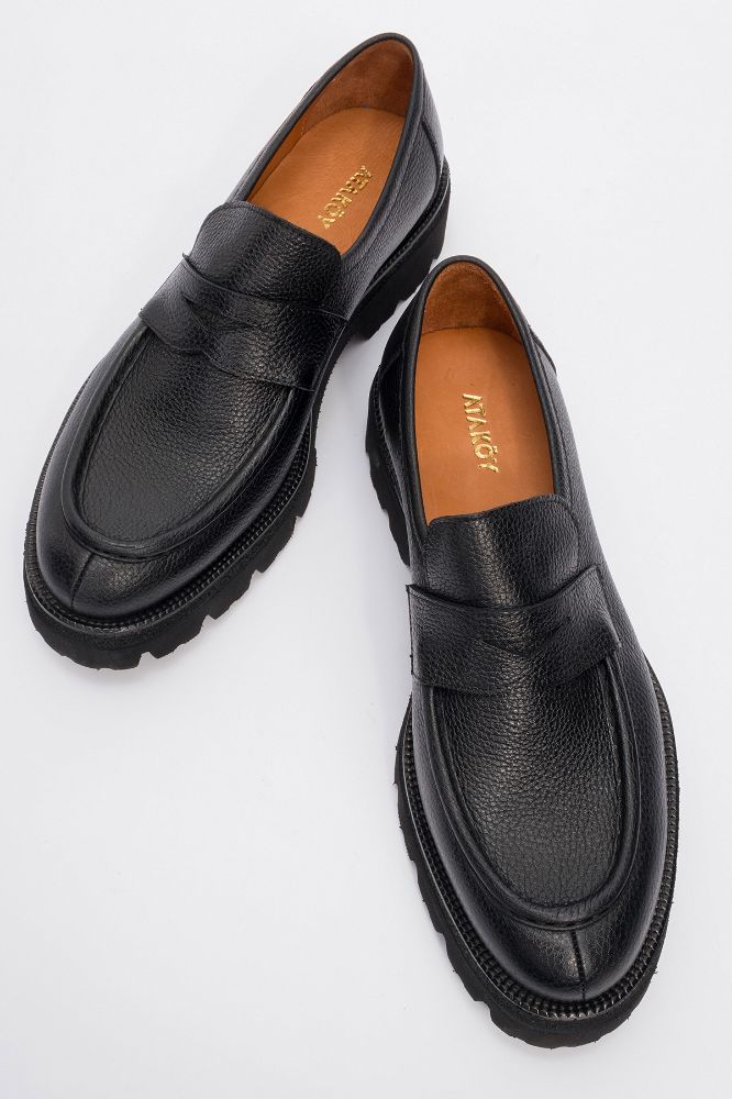 erkek-deri-kalin-taban-loafer-ayakkabi-SIYAH FLOTER-GLR2519394-0084489_0